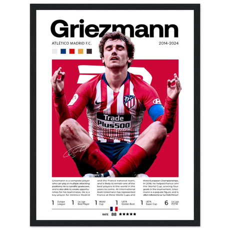 Antoine Griezmann - Atlético Madrid - Aurora Designs