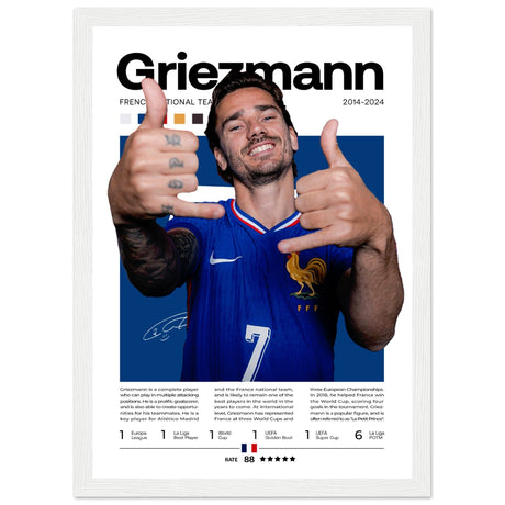 Antoine Griezmann - Französische Fußballnationalmannschaft - Aurora Designs