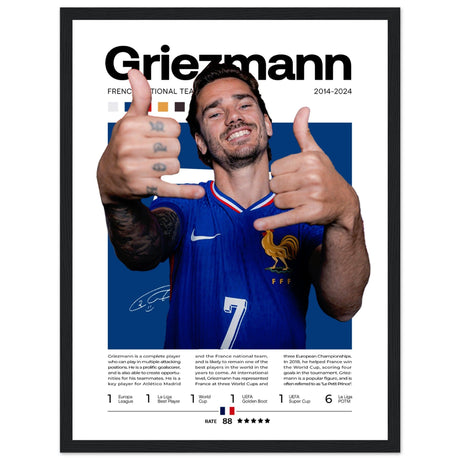 Antoine Griezmann - Französische Fußballnationalmannschaft - Aurora Designs