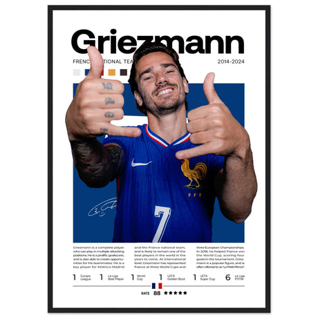 Antoine Griezmann - Französische Fußballnationalmannschaft - Aurora Designs