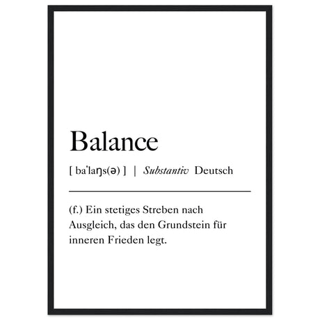 Balance Definition - Aurora Designs