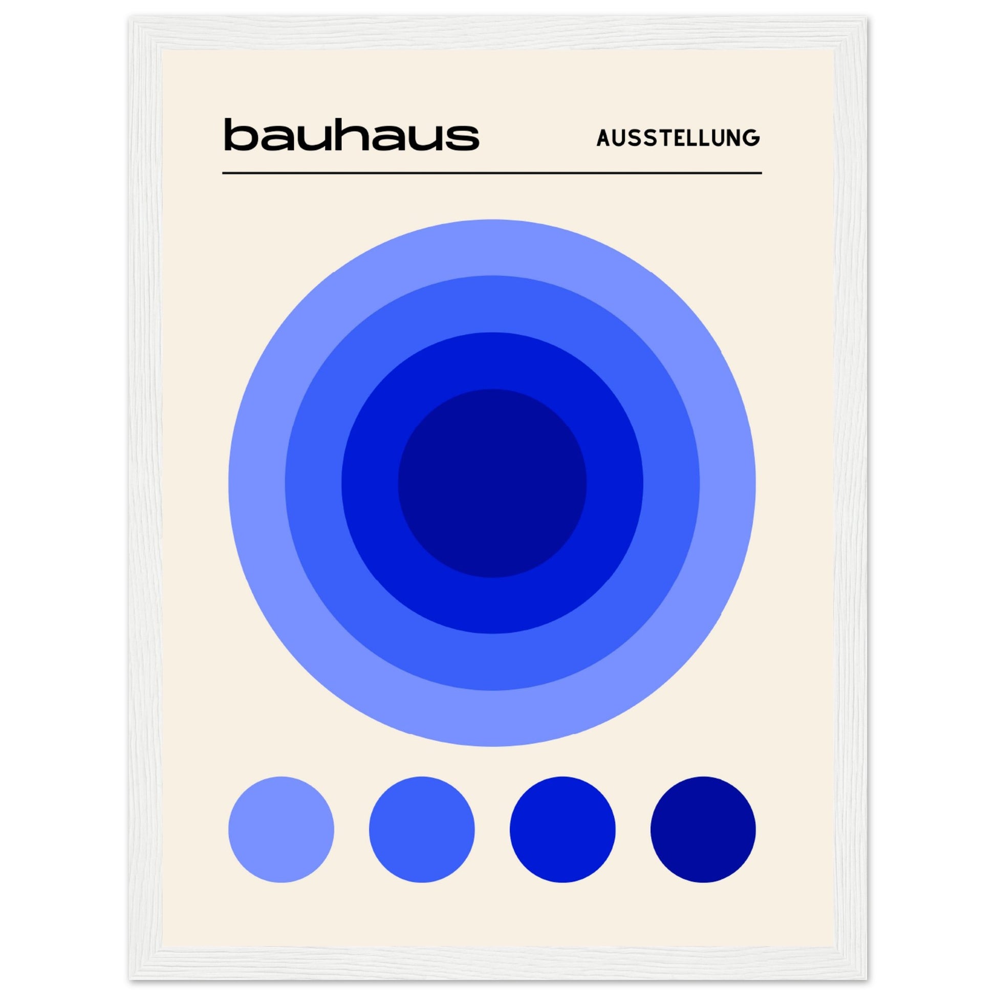 Bauhaus Blaue Harmonie - Aurora Designs