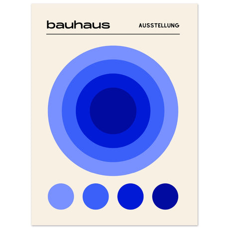 Bauhaus Blaue Harmonie - Aurora Designs