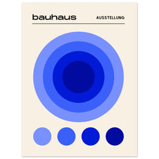 Bauhaus Blaue Harmonie - Aurora Designs