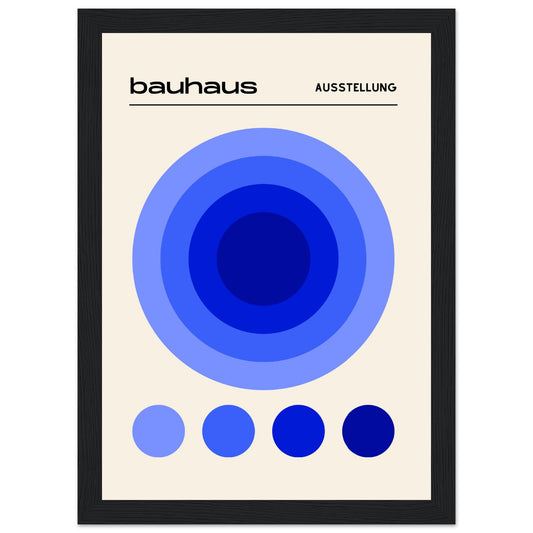 Bauhaus Blaue Harmonie - Aurora Designs