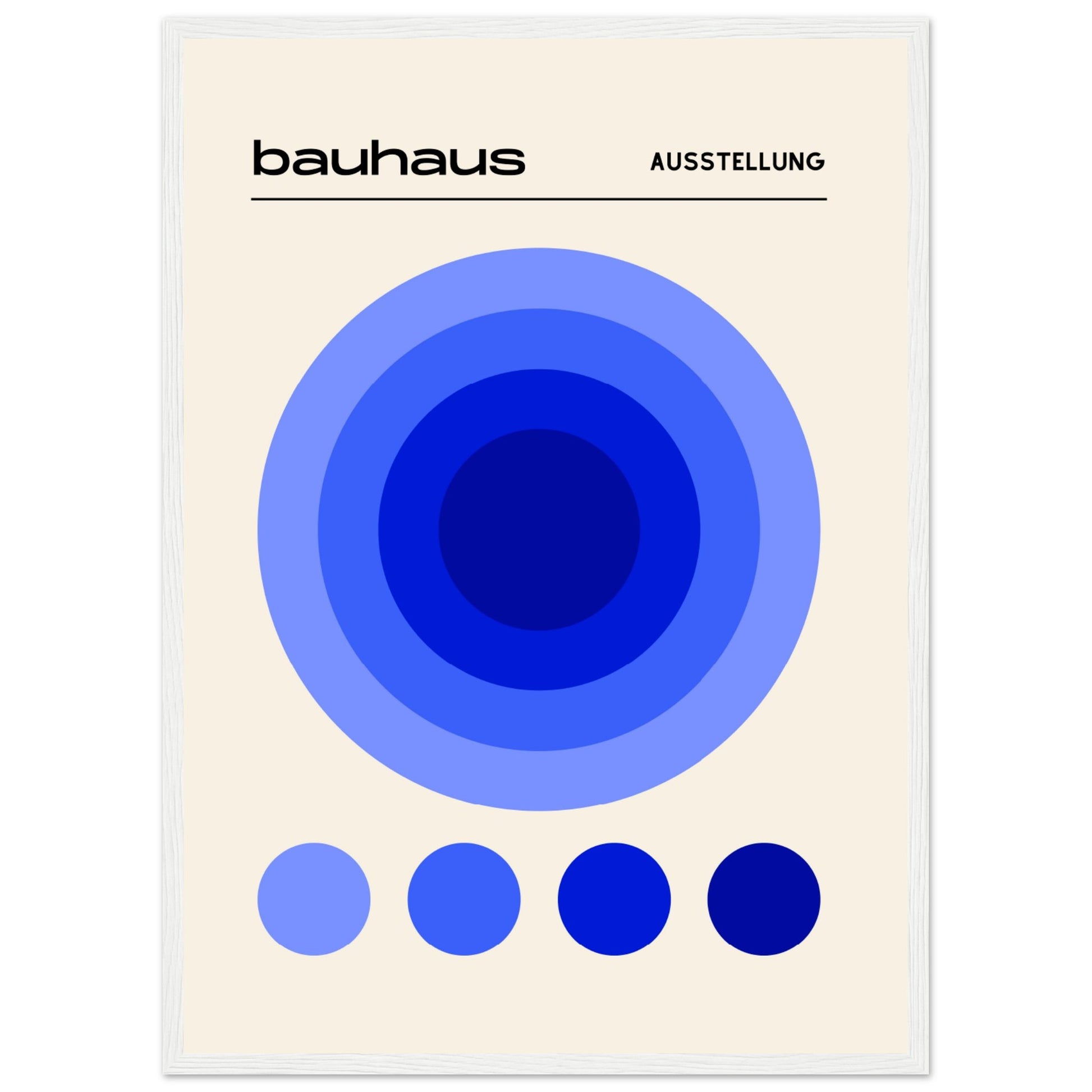 Bauhaus Blaue Harmonie - Aurora Designs