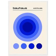 Bauhaus Blaue Harmonie - Aurora Designs