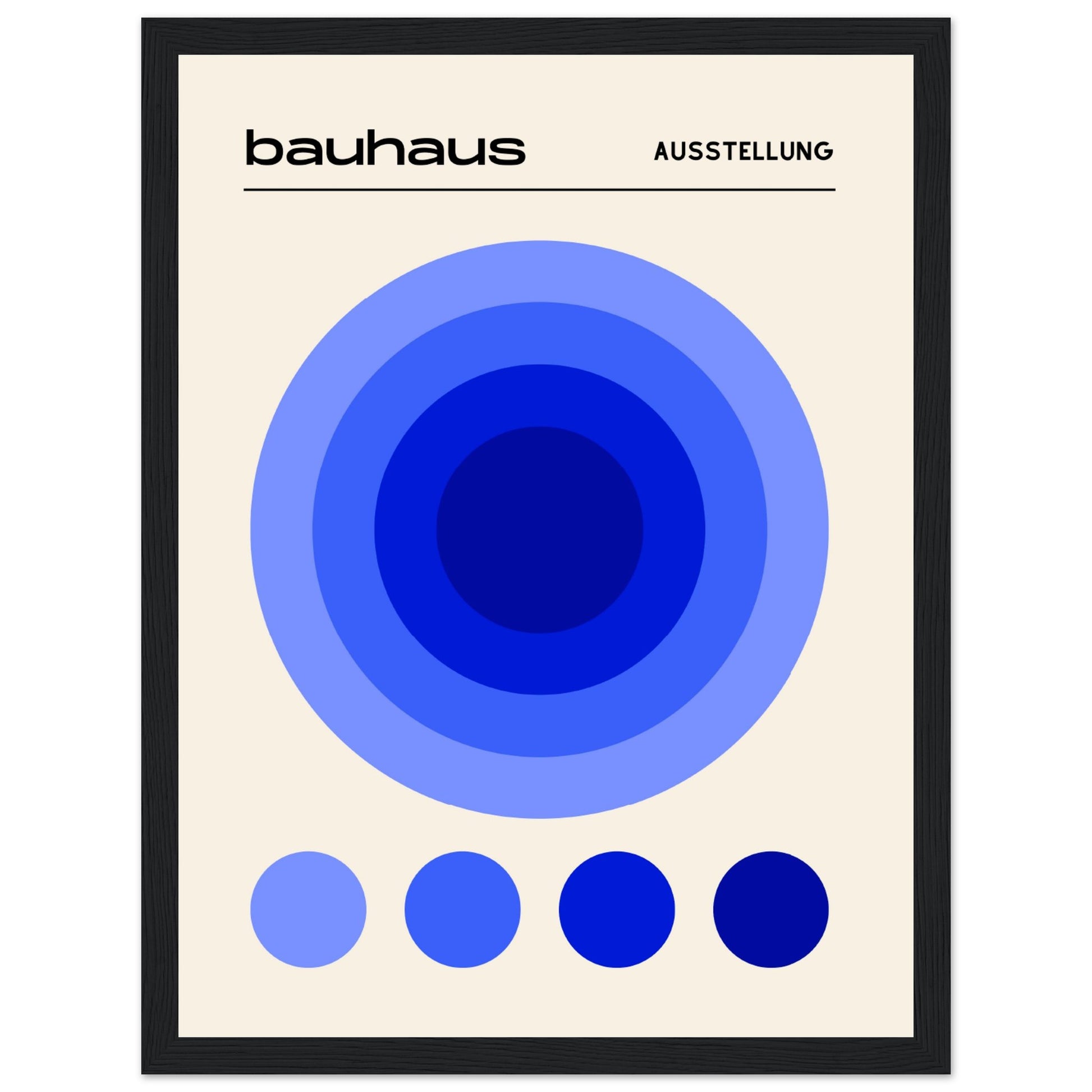 Bauhaus Blaue Harmonie - Aurora Designs