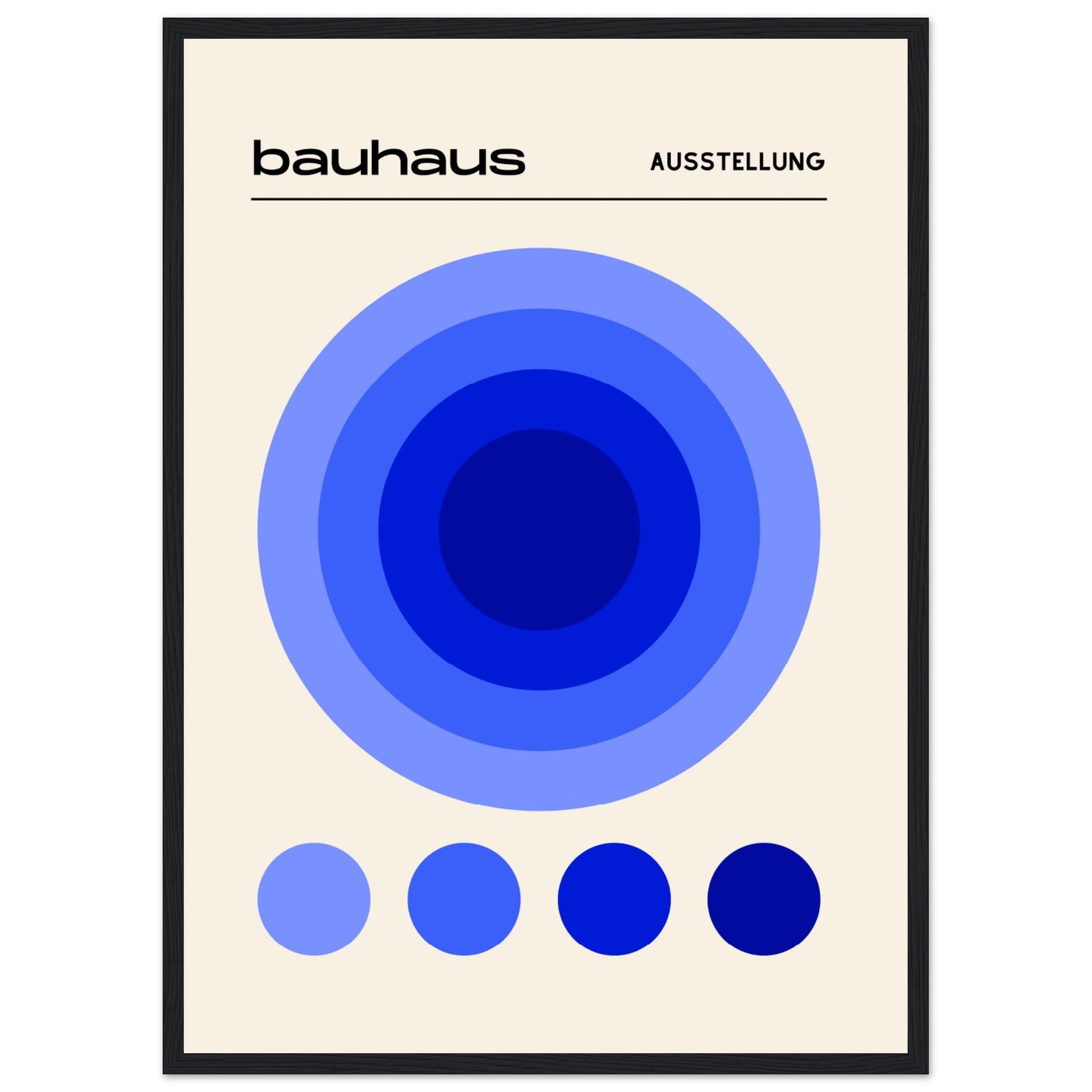 Bauhaus Blaue Harmonie - Aurora Designs