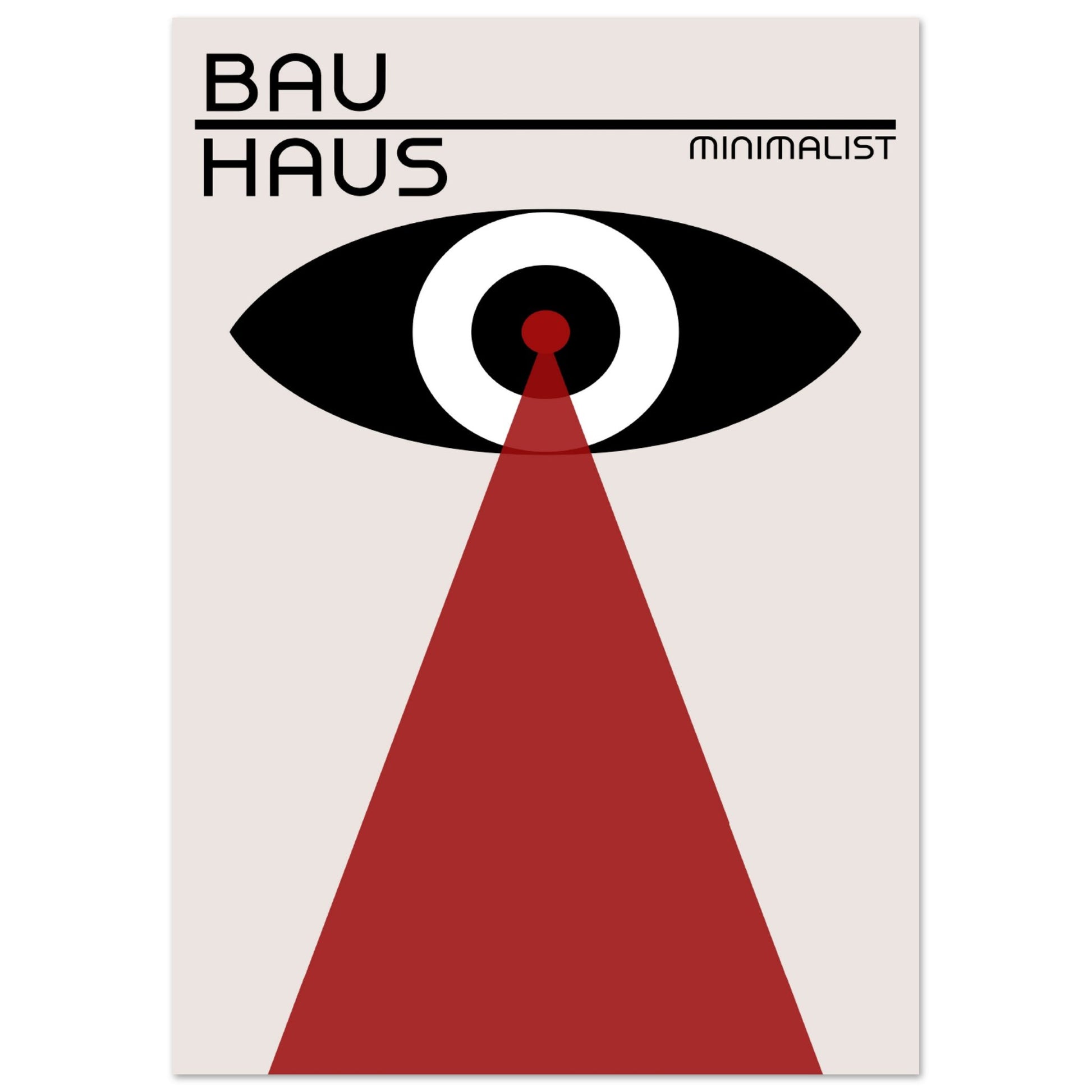 Bauhaus Blick der Überwachung - Aurora Designs