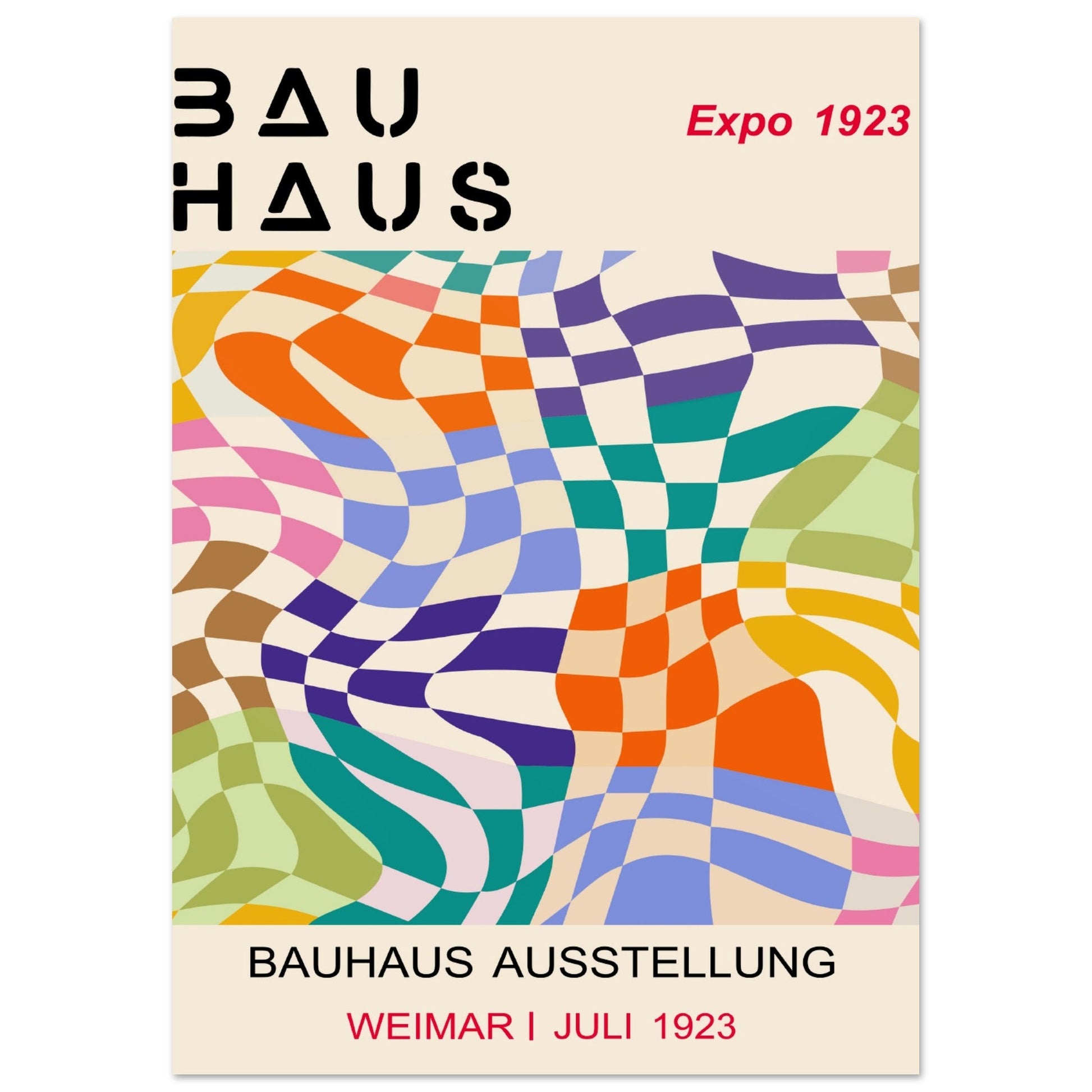 Bauhaus: Bunte Geometrie, 1923 - Aurora Designs