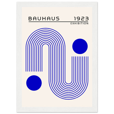 Bauhaus Dynamisches Blau - Aurora Designs