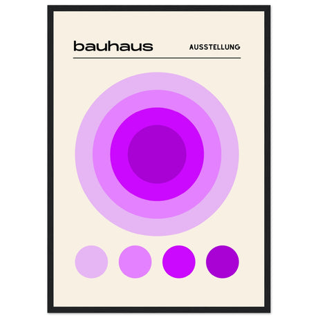 Bauhaus Lila Harmonie - Aurora Designs