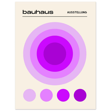 Bauhaus Lila Harmonie - Aurora Designs