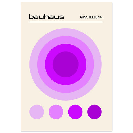 Bauhaus Lila Harmonie - Aurora Designs