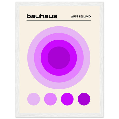 Bauhaus Lila Harmonie - Aurora Designs