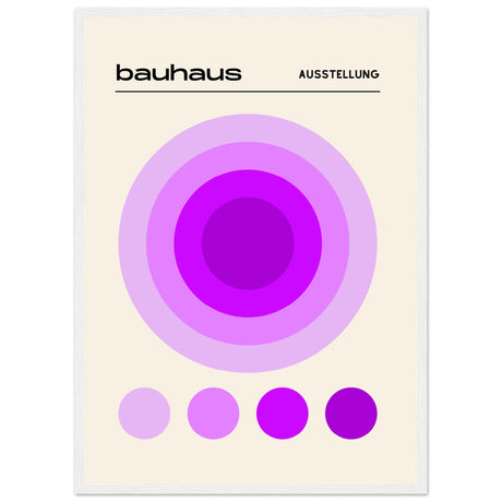 Bauhaus Lila Harmonie - Aurora Designs