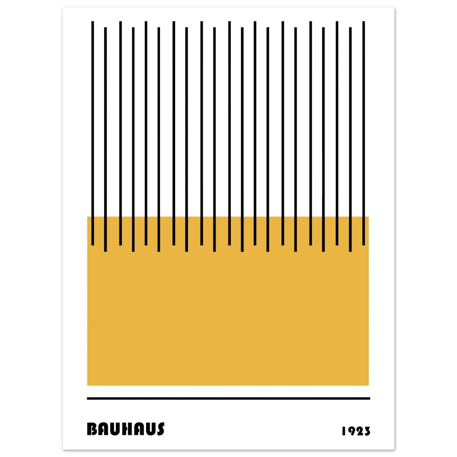 Bauhaus: Minimalistische Komposition, 1923 - Aurora Designs