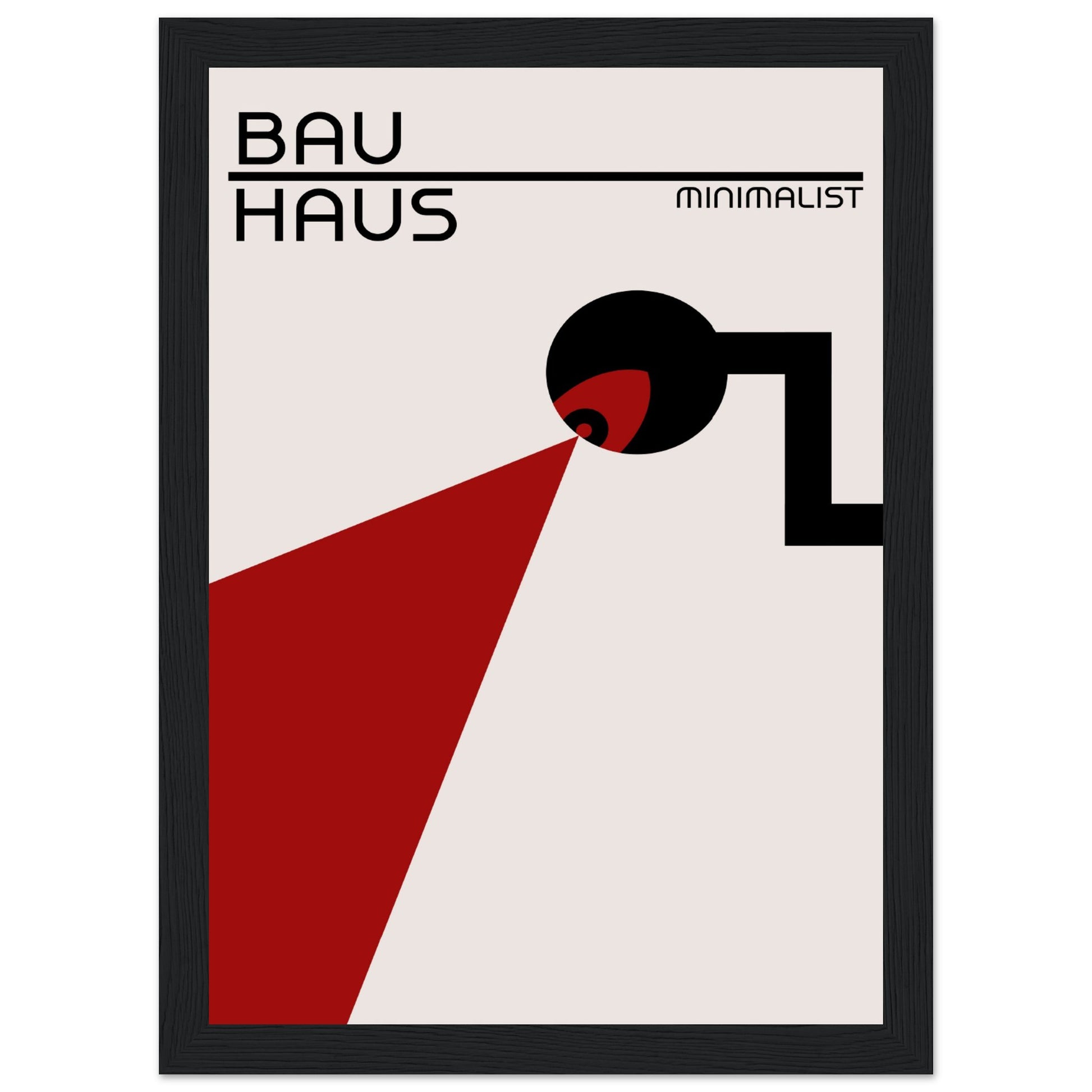 Bauhaus Minimalistische Überwachung - Aurora Designs