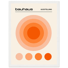 Bauhaus Orange Harmonie - Aurora Designs