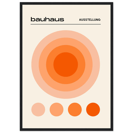 Bauhaus Orange Harmonie - Aurora Designs