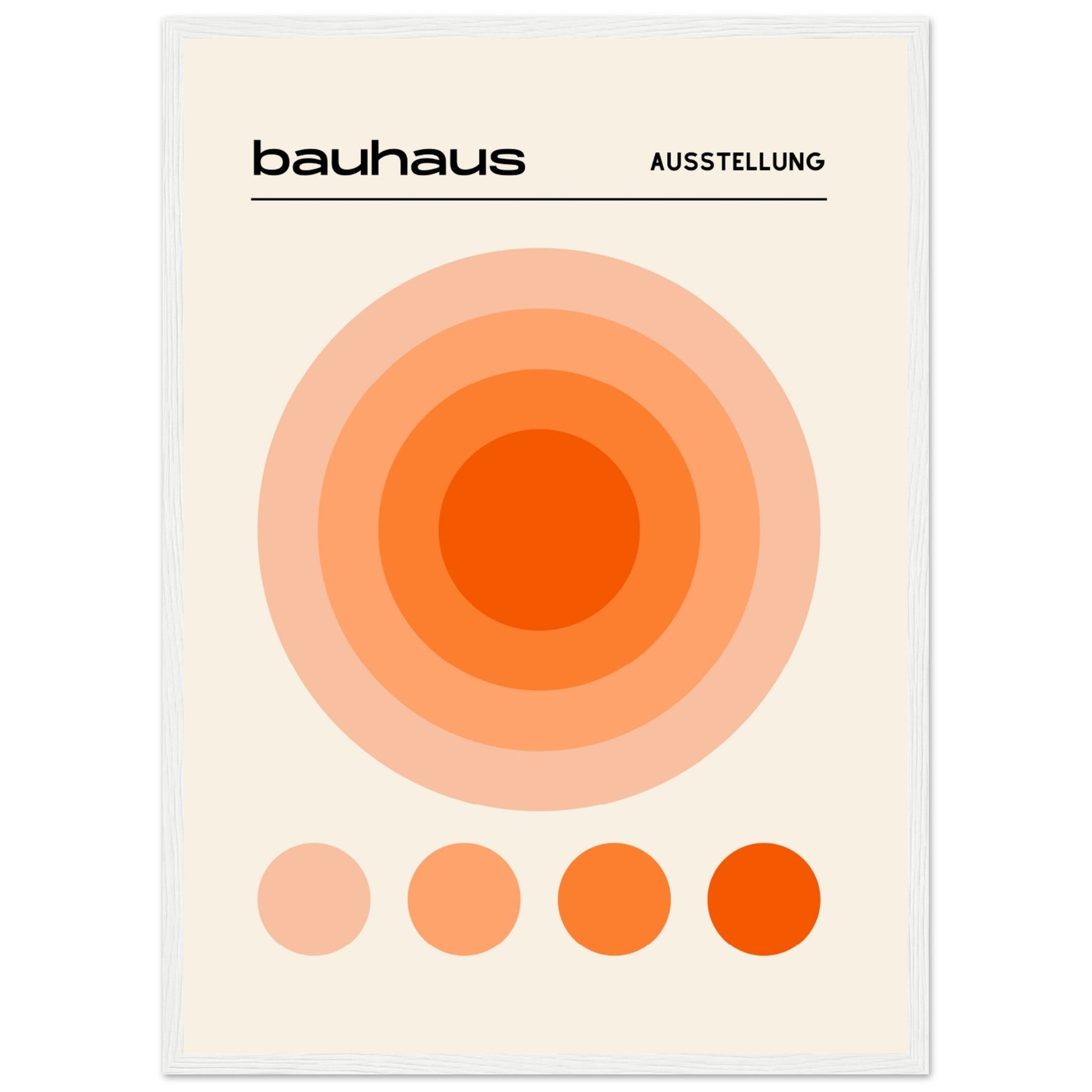 Bauhaus Orange Harmonie - Aurora Designs