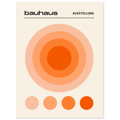 Bauhaus Orange Harmonie - Aurora Designs