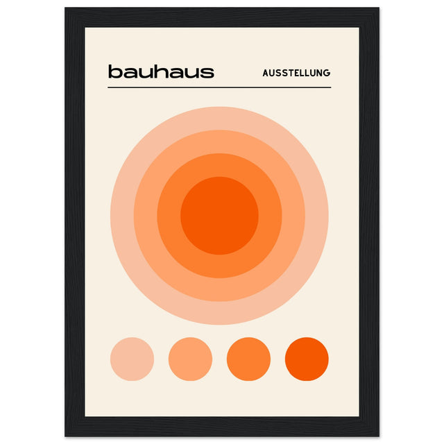 Bauhaus Orange Harmonie - Aurora Designs