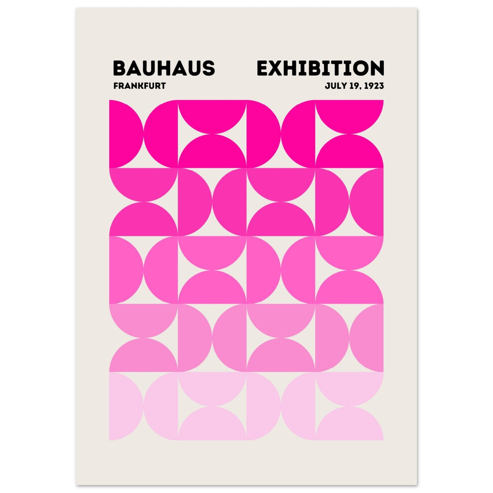 Bauhaus: Pinke Musterwelt - Aurora Designs