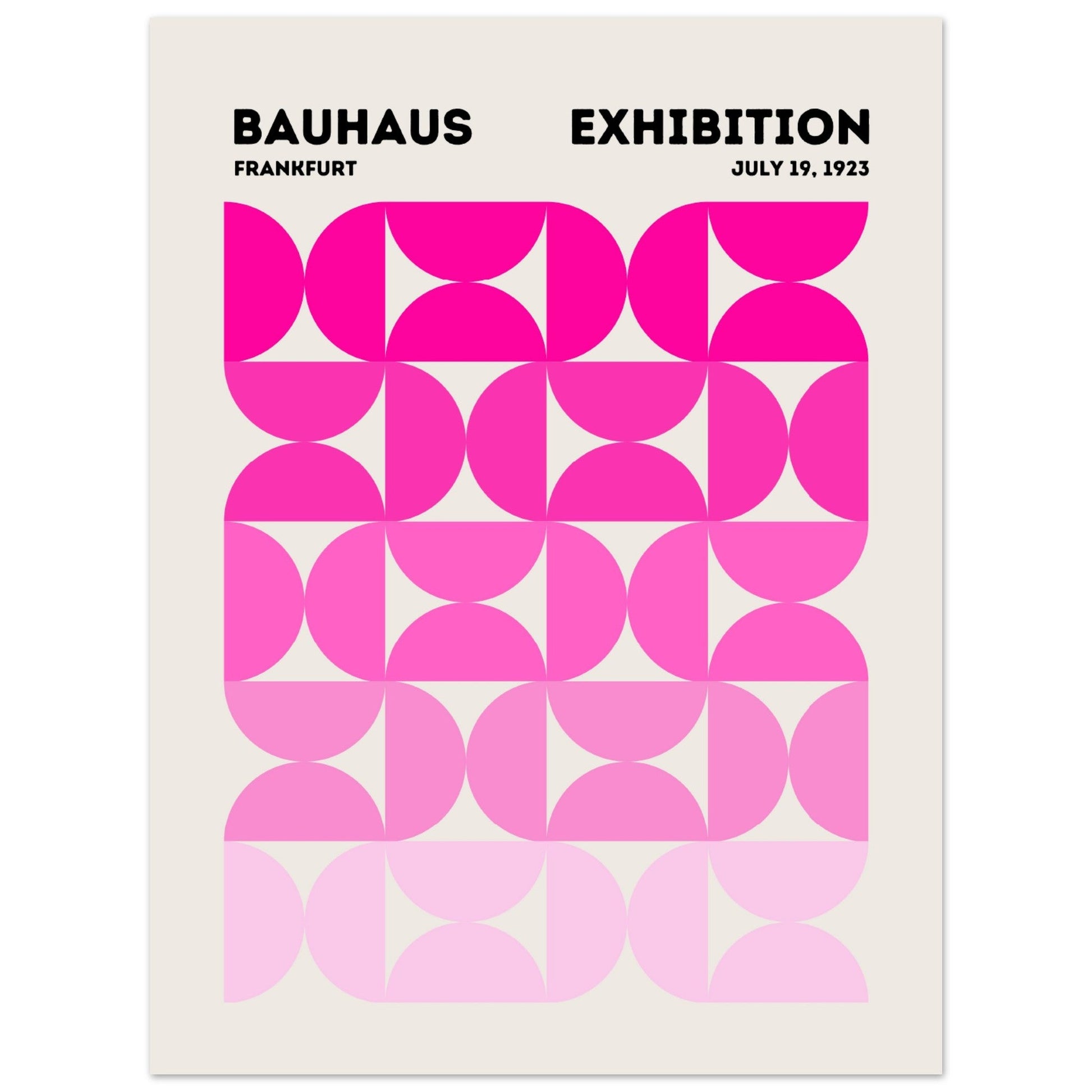 Bauhaus: Pinke Musterwelt - Aurora Designs