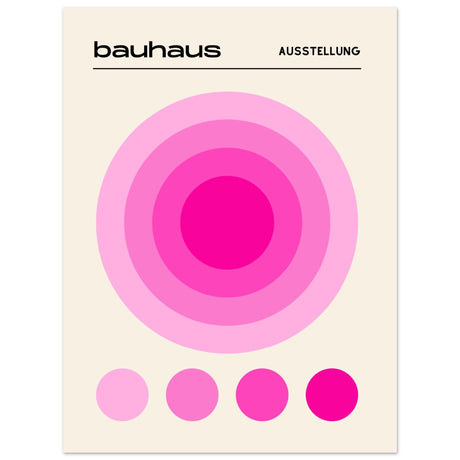 Bauhaus Rosa Harmonie - Aurora Designs