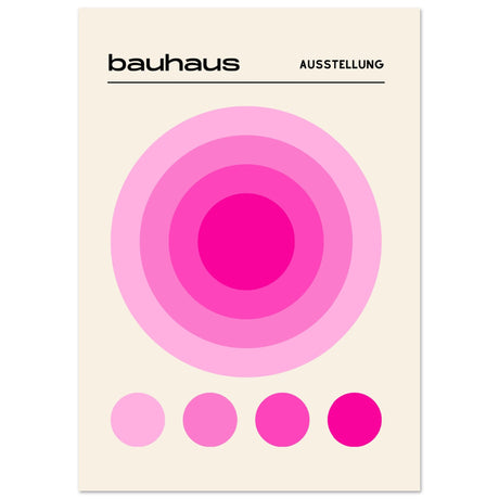 Bauhaus Rosa Harmonie - Aurora Designs