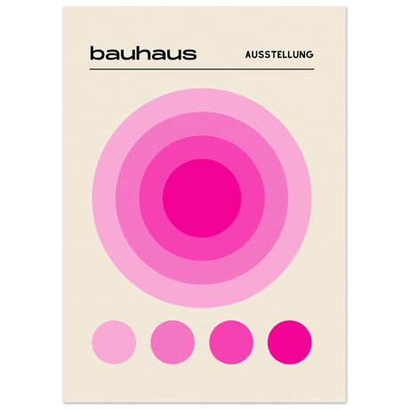 Bauhaus Rosa Harmonie - Aurora Designs