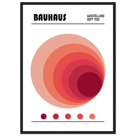 Bauhaus Rote Harmonie - Aurora Designs