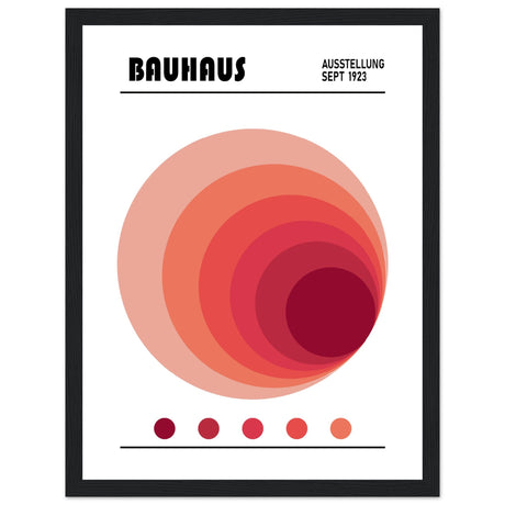 Bauhaus Rote Harmonie - Aurora Designs