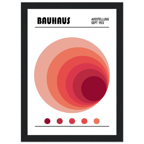 Bauhaus Rote Harmonie - Aurora Designs