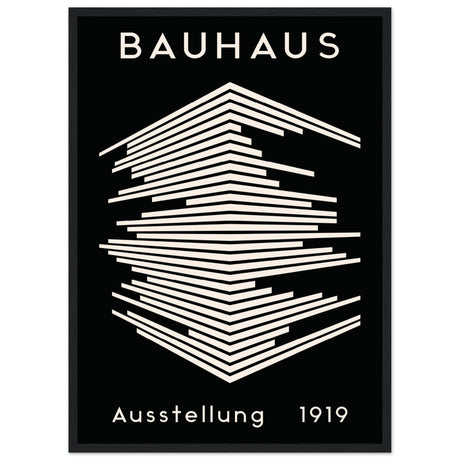 Bauhaus Schwarz - Weiß Eleganz - Aurora Designs