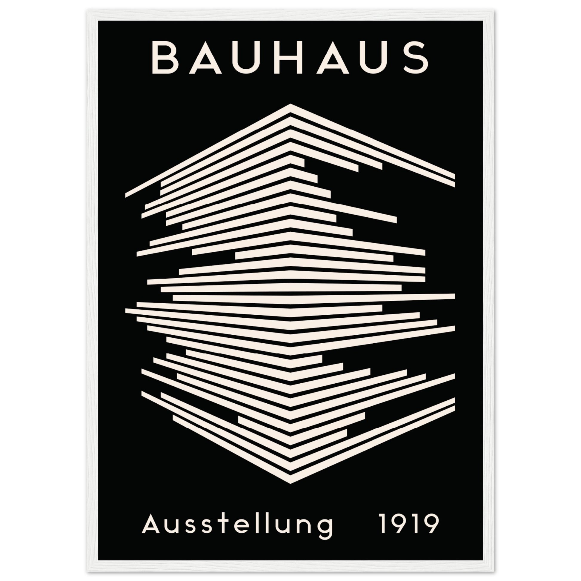 Bauhaus Schwarz - Weiß Eleganz - Aurora Designs