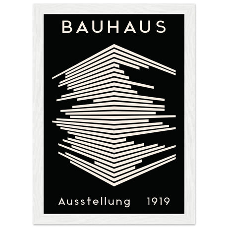 Bauhaus Schwarz - Weiß Eleganz - Aurora Designs