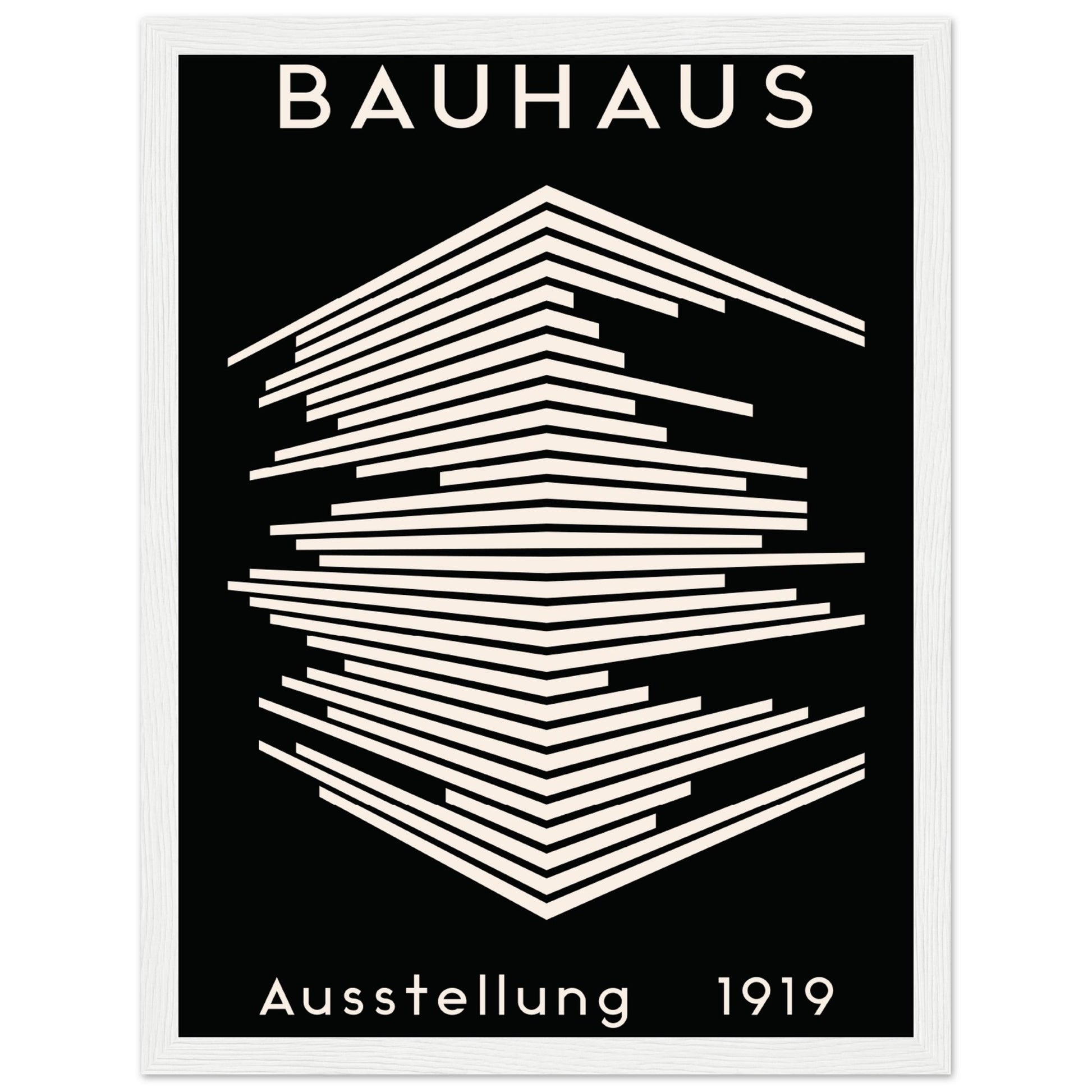 Bauhaus Schwarz - Weiß Eleganz - Aurora Designs