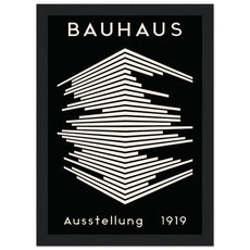 Bauhaus Schwarz - Weiß Eleganz - Aurora Designs