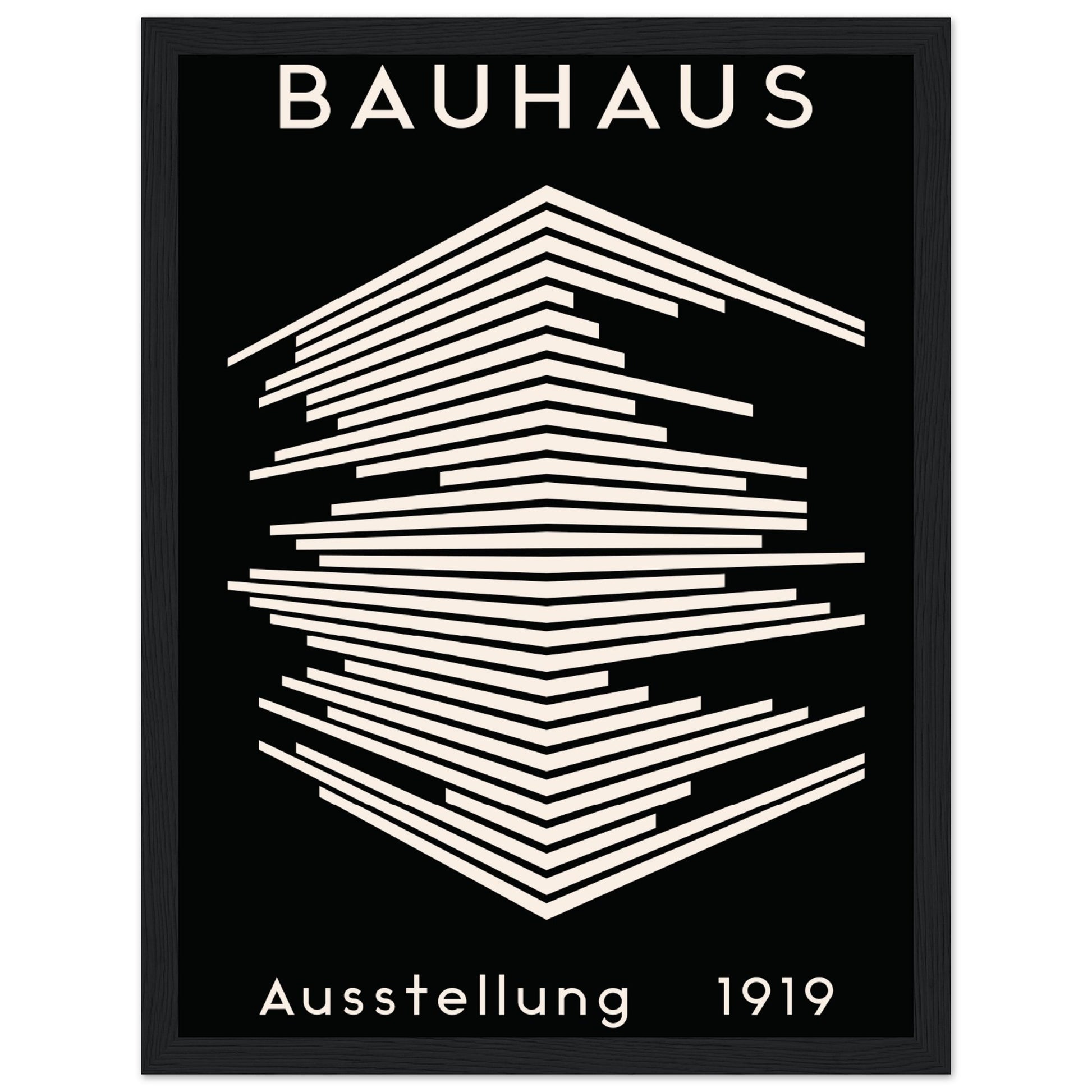 Bauhaus Schwarz - Weiß Eleganz - Aurora Designs