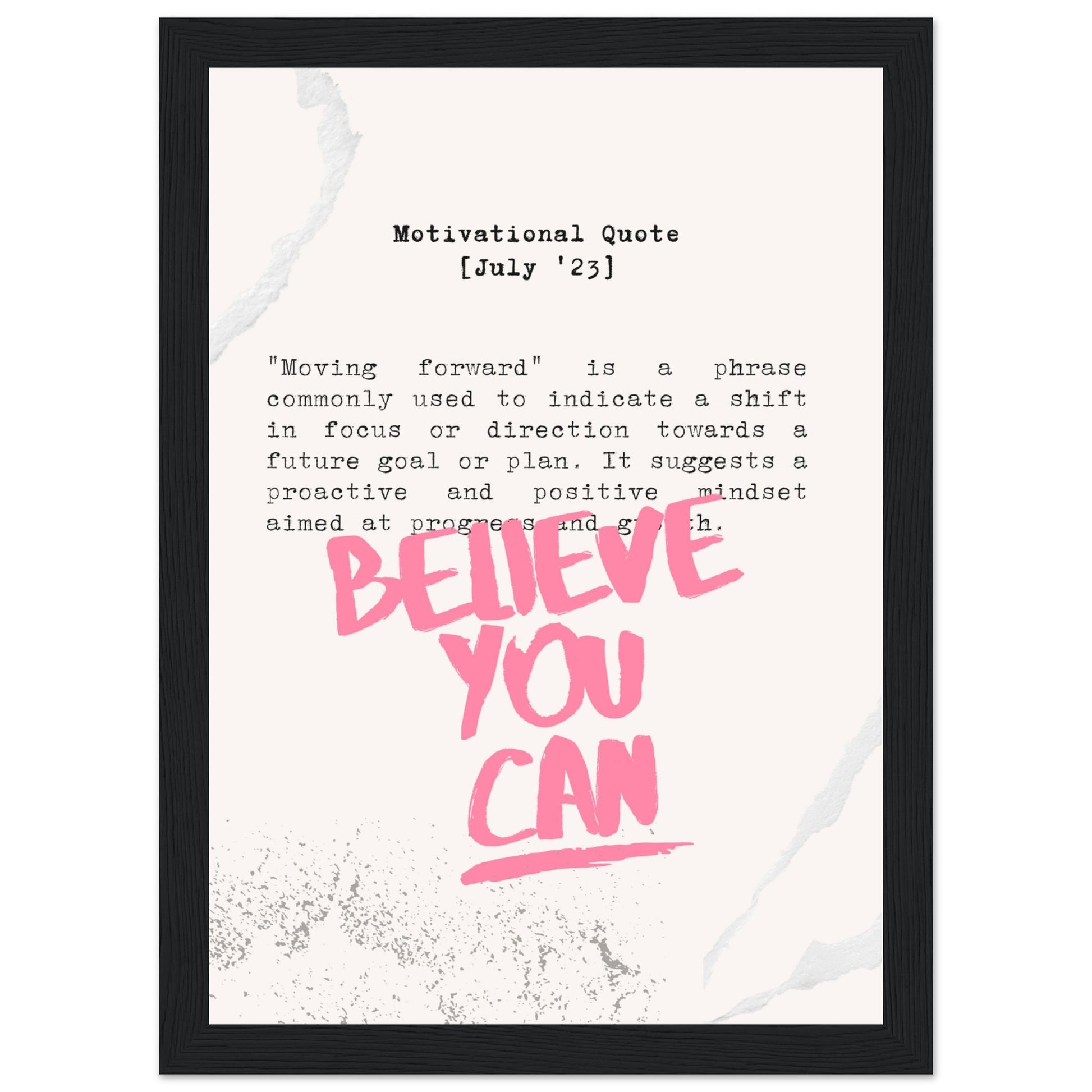 Believe you can - Aurora Designs