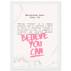 Believe you can - Aurora Designs