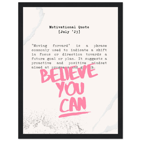 Believe you can - Aurora Designs