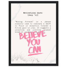 Believe you can - Aurora Designs