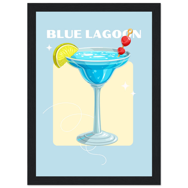 Blue Lagoon Cocktail - Aurora Designs