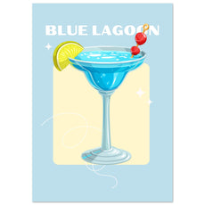 Blue Lagoon Cocktail - Aurora Designs