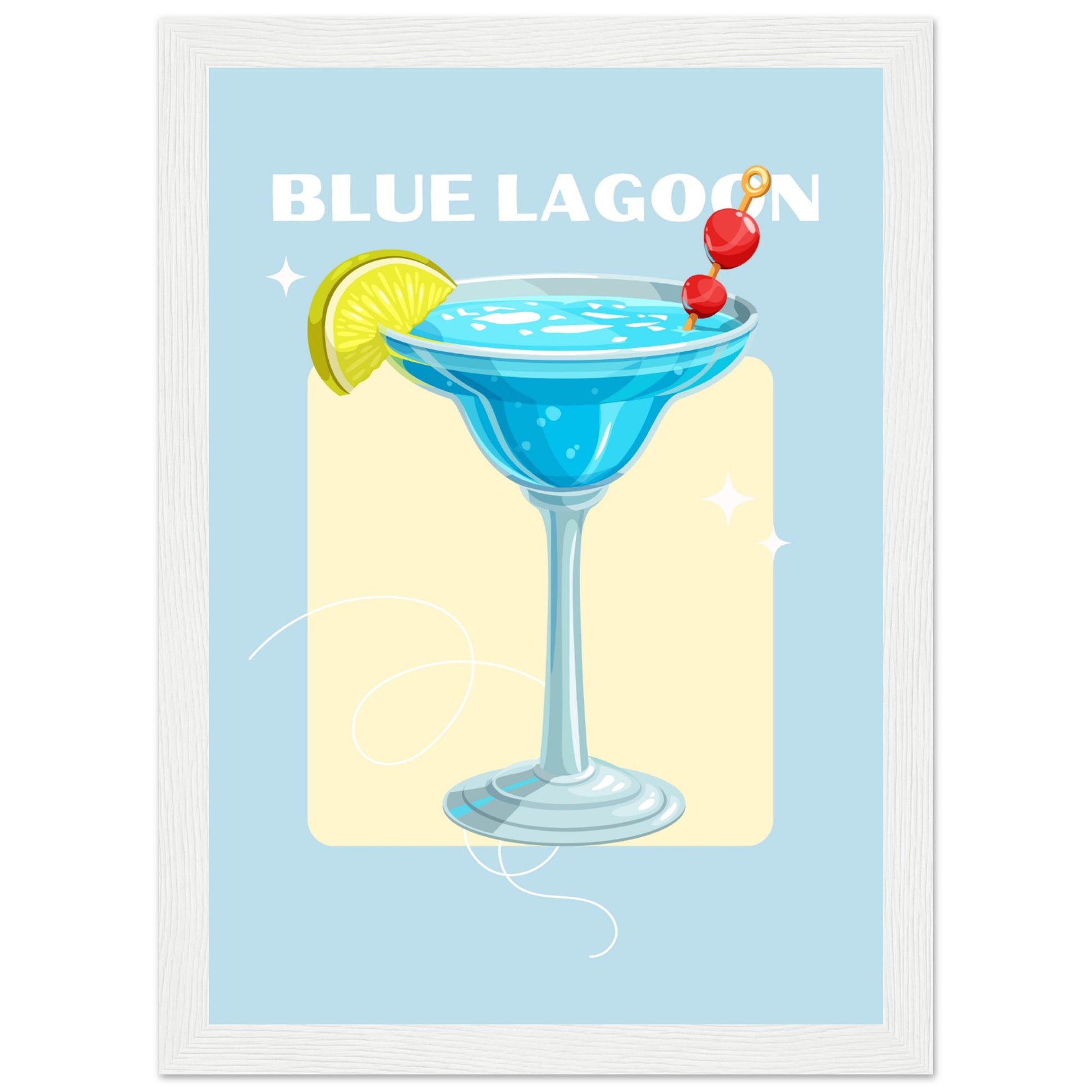 Blue Lagoon Cocktail - Aurora Designs