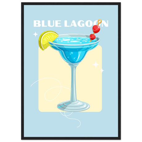 Blue Lagoon Cocktail - Aurora Designs